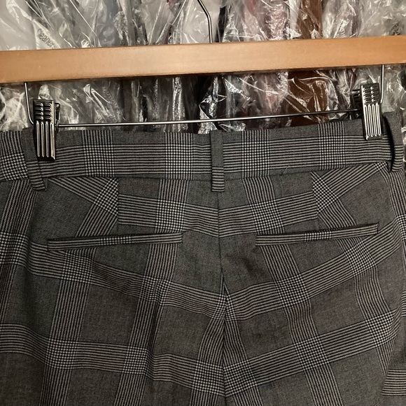 JCrew Plaid Gray Pants - Picture 4 of 6